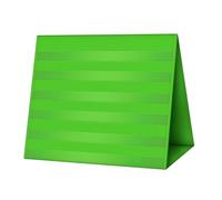 Soporte plegable para tarjetas de escritorio, soporte de exhibición de ayuda didáctica, herramienta de enseñanza para el aula, 25.2 x 15.3 x 21.25 pulgadas, color verde