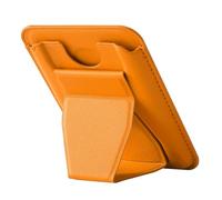 Soporte plegable para teléfono con almacenamiento de tarjetas integrado, soporte para tarjetas, soporte universal para teléfono