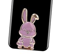 Soporte plegable para teléfono con conejito para mujeres y niñas, soporte universal para regalos de cumpleaños, día de la madre, Pascua