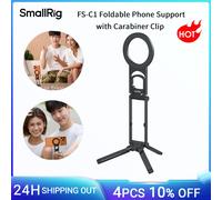Soporte Plegable para Teléfono SmallRig FS-C1 con Clip de Mosquetón para iPhone, para Teléfonos con Fundas Magnéticas, Palo para Selfies, Trípode de Mesa 6470