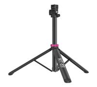 Soporte plegable para trípode para teléfono, giratorio 360 grados, soporte portátil de viaje, grabaciones de video, soporte para teléfono de escritorio, adaptador de montaje de trípode