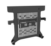 Soporte plegable portátil para ordenador portátil, Soporte for bandeja de portátil 10 a 17 pulgadas, multicolor(Black)