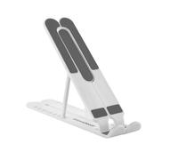 Soporte Plegable y Ajustable - InnovaGoods - Flappot - Blanco - Altura ajustable - Funcional
