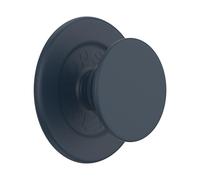 PopSockets Agarre Redondo para teléfono Compatible con MagSafe, con Anillo Adaptador, Soporte para teléfono, Compatible con Carga inalámbrica, Soft Touch (Azul Marino)