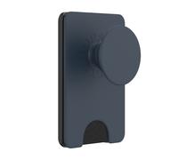 PopSockets Cartera para teléfono con Agarre expandible, Soporte para Tarjetas de teléfono, Compatible con Carga inalámbrica, Cartera Compatible con MagSafe, Color Azul Marino