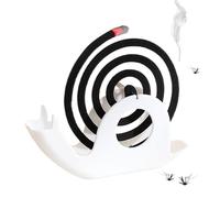 Soporte Portaincienso en Forma de Caracol, Estante Quemador De Incienso Caracol con Recolector De Cenizas, Decoración de Mesa con diseño Animal para hogar Oficina Dormitorio salón Exteriores