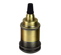 Soporte Portalámparas Casquillo E27 para Bombilla Antigua, Estilo Vintage, Retro Edison ES, en los Mejores Colores del Reino Unido