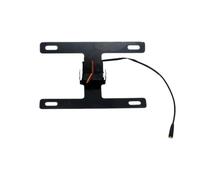 Soporte Portamatricula Placa de matrícula Motocicleta, Interruptor botón Ajustable, Soporte Control sin Esfuerzo, Accesorios Marco para Tracer 9GT