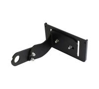 Soporte Portamatricula Soporte de reubicación Trasera Motocicleta Soporte Placa matrícula Montaje Lateral con Marco para Softail 04-17 para Sportster