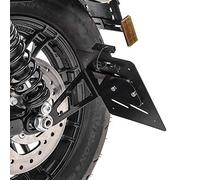 Soporte portamatrículas Lateral M Compatible para Harley Davidson Sportster 883 Iron 19-20 Negro