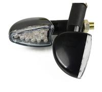 Soporte Portamatriculas Moto para Kawasaki Z650 2018 2017 2018 2019 2020 2021 2022 2023 Soporte De Matrícula para Motocicleta Marco De Matrícula Soporte De Luz LED Portamatrículas Moto(D Light)