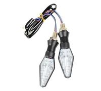 Soporte Portamatriculas Moto para Kawasaki Z650 2018 2017 2018 2019 2020 2021 2022 2023 Soporte De Matrícula para Motocicleta Marco De Matrícula Soporte De Luz LED Portamatrículas Moto(A Light)