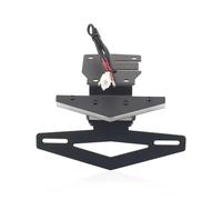 Soporte Portamatriculas Moto para Kawasaki Z900 Z 900 Luz Trasera De Freno Y Luces De Giro LED Integradas Soporte para Matrícula Portamatrículas Moto