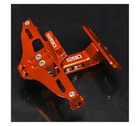 Soporte Portamatrículas Motocicleta para 1290 para Super Adventure S R para Duke SAS 2017-2020 2018 Portamatrículas para Motocicleta(Naranja)