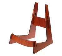 Soporte portátil de madera para ukelele, soporte para instrumentos musicales con lado suave para ukelele violines