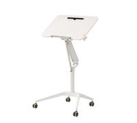 Soporte portátil para atril con base móvil para presentaciones en iglesia, aula y conferencias