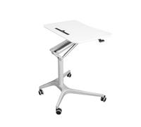 Soporte portátil para atril con base móvil para presentaciones en iglesia, aula y conferencias