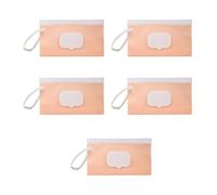 Soporte portátil para el cuidado del bebé, 5 unidades, resistente a la humedad, con sello para cochecitos de viaje y bolsa húmeda apta para uso diario