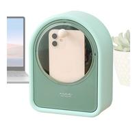 Soporte portátil para hisopos, organizadora de maquillaje - de almacenamiento transparente impermeable | Estuche multifuncional para bastoncillos de algodón, organizador de almacenamiento que ahorra e