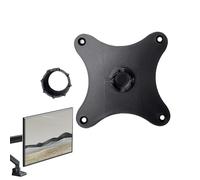Soporte portátil para monitor de 75 mm, distancia entre orificios, placa adaptadora para soporte de monitor, cabezal de bola de 17 mm, hardware portátil para pantalla digital, proyector de oficina