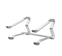 Soporte portátil para ordenador portátil, Soporte for portátil de aleación aluminio for portátiles 10 a 18 pulgadas, color gris plateado(Silver)