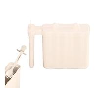 Soporte portátil para taza de fideos instantáneos | Vaso sin enjuague con tapa - Lindo cuenco de fideos instantáneos con diseño de orejas de gato, drenaje, bandeja de tenedor y asa, para dormitorio