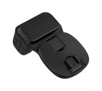 Soporte portátil para teléfono con luz de relleno ajustable, obturador inalámbrico para herramientas de creación de contenido, gimnasio, vlogging, estudio, fotografía, negro (negro)