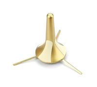 Soporte portátil para trompeta de 3 patas, soporte de trípode de metal desmontable, soporte plegable para trompetas de tamaño estándar