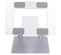 Soporte portátil Plegable Aluminio para Laptop hasta 17,3" SK20 - Base Regulable y disipación de Calor, cómodo y Estable para Oficina y hogar