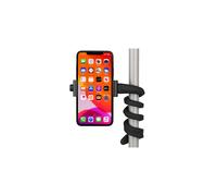 Soporte porttil de telfono celular flexible ITodos para la caminata de la cinta de correr del carrito de la bicicleta de la cinta de compra del car