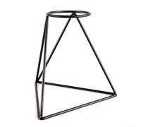 Soporte práctico de hierro para filtro de café para tu ritual diario de preparación (C)