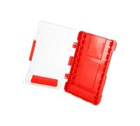 Soporte profesional de almacenamiento para brocas, divisores ajustables, base antideslizante, organizadores portátiles para herramientas de taller, soporte de herramientas resistente para obras de