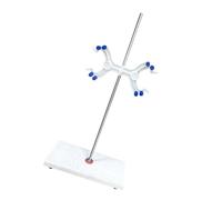 Soporte profesional de bureta de mármol con pinza de mariposa para experimentos de valoración, soporte de experimentación química