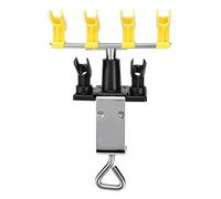 Soporte Profesional para Aerógrafo, Base Giratoria 360°, Estación de Mesa 6 en 1, Compatible con Todas las Marcas