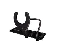 Soporte profesional para micrófono KTV con ganchos individuales/dobles. Disfruta de mejores rendimientos en varios ajustes, equipo de karaoke negro para el hogar