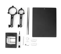 Soporte profesional para pistola de aire caliente, plataforma universal móvil para reparación de soldadura, soporte de metal resistente para escritorio.