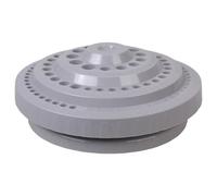 Soporte profesional para taladro con 100 agujeros, soporte de exposición, caja de presentación, rotación de 360 grados, organizador de plástico, forma redonda, organizador de plástico duro