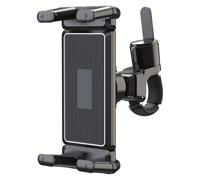 Soporte profesional para teléfono para vehículos: forme un centro de comando digital rápidamente, abrazadera en G reforzada para pilares de cabina, succión de soporte de carga de 5 kg + bloqueo mecáni