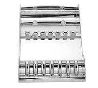 Soporte Profesional para Tijeras de Pelo, Organizador de Tijeras para peluqueros, Calor de plástico ABS, Soporte para Tijeras con Doble Ventosa, Gran Capacidad para (Plata)