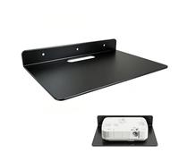 Soporte Proyector Pared,No Requiere Perforación Soporte Router Pared | Caja Router Pared con Orificio Gestión Cables,31 x 23.5 x 5.5cm,para Decodificadores TV,Receptores Audio,Reproductores DVD