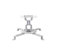 Soporte proyector techo de 15cm plata