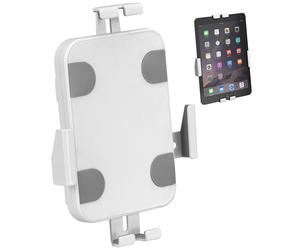 Soporte publicitario para tablet Maclean con sistema de bloqueo mural