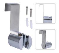 Soporte pulverizador de bidé de acero inoxidable para inodoro, soporte ajustable de doble posición con acabado galvanizado, accesorio de baño de 1 pieza