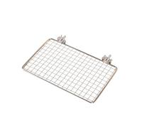 Soporte Rectangular para Jaula de pájaros con construcción de Acero Inoxidable, Plataforma para Percha de Loros para pájaros pequeños a Grandes, Plataforma para de fácil instalación