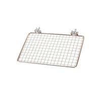 Soporte Rectangular para Jaula de pájaros con construcción de Acero Inoxidable, Plataforma para Percha de Loros para pájaros pequeños a Grandes, Plataforma para de fácil instalación