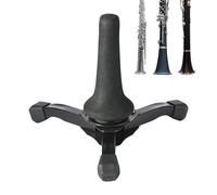 Soporte recto para saxofón soprano, soporte de trípode plegable, base de trípode, accesorios de instrumentos de viento para flauta, clarinete, oboe, saxofón soprano, instrumento de viento Teksome