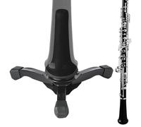 Soporte recto para saxofón soprano - Soporte portátil para instrumentos de viento | Soporte portátil para saxofón soprano para clarinete, flauta, oboe y soprano recto, base de trípode Soydan