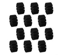 Soporte redondo de espuma EVA separador de flechas para flechas de 6 mm a 8 mm, estante protector portátil para caza y deportes al aire libre, paquete de 12 (12 piezas)