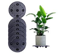 Toothbace 6 soportes para macetas de 30 cm, soporte para maceta grande, soporte redondo para macetas, elevador de macetas para interior y exterior, jardín