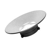 Soporte reflector de gran angular de 120 grados, bandeja difusora para luz fotográfica, mejora la cobertura de la luz, reduce la sombra, reflejo de la foto